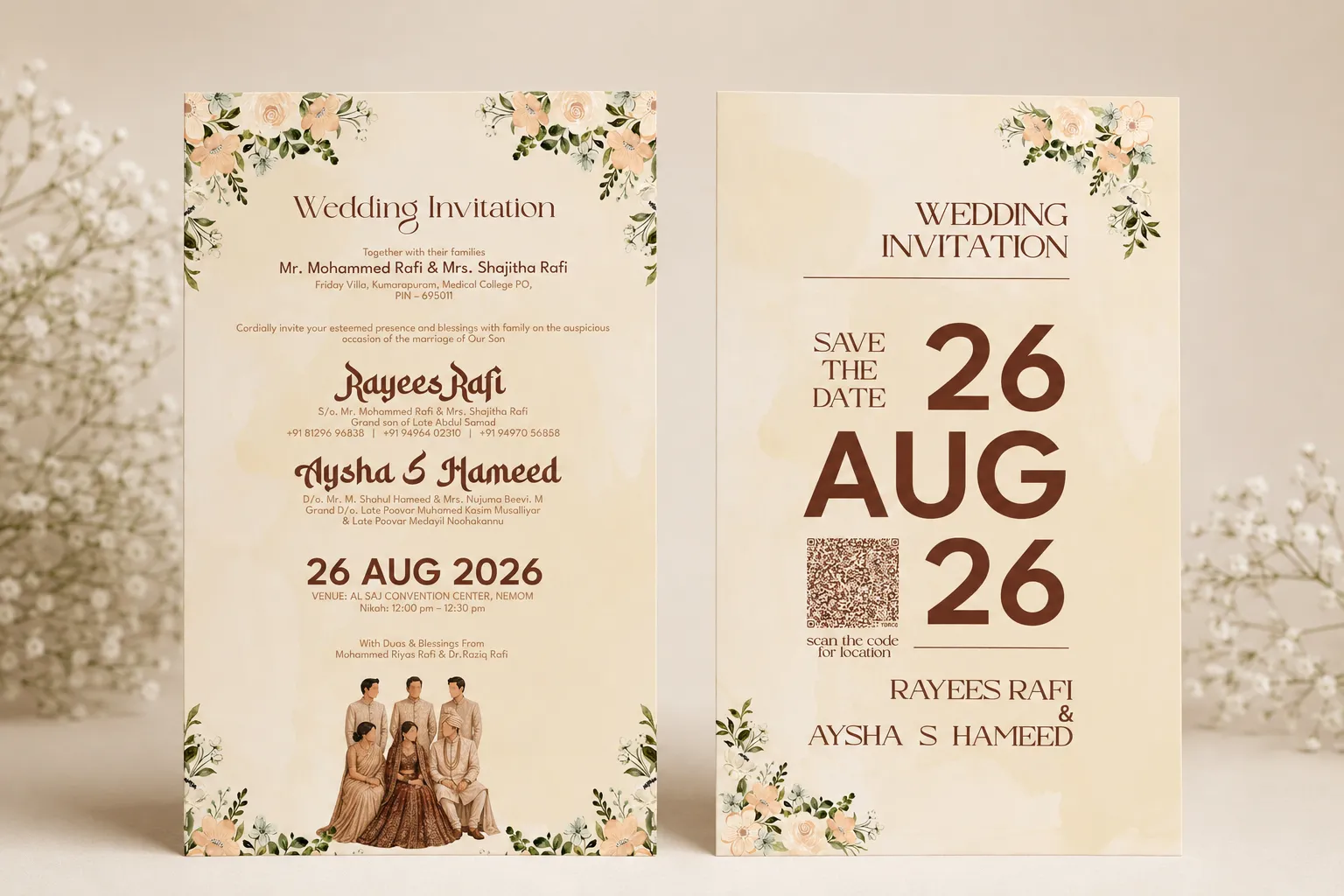 Wedding Invitation Card