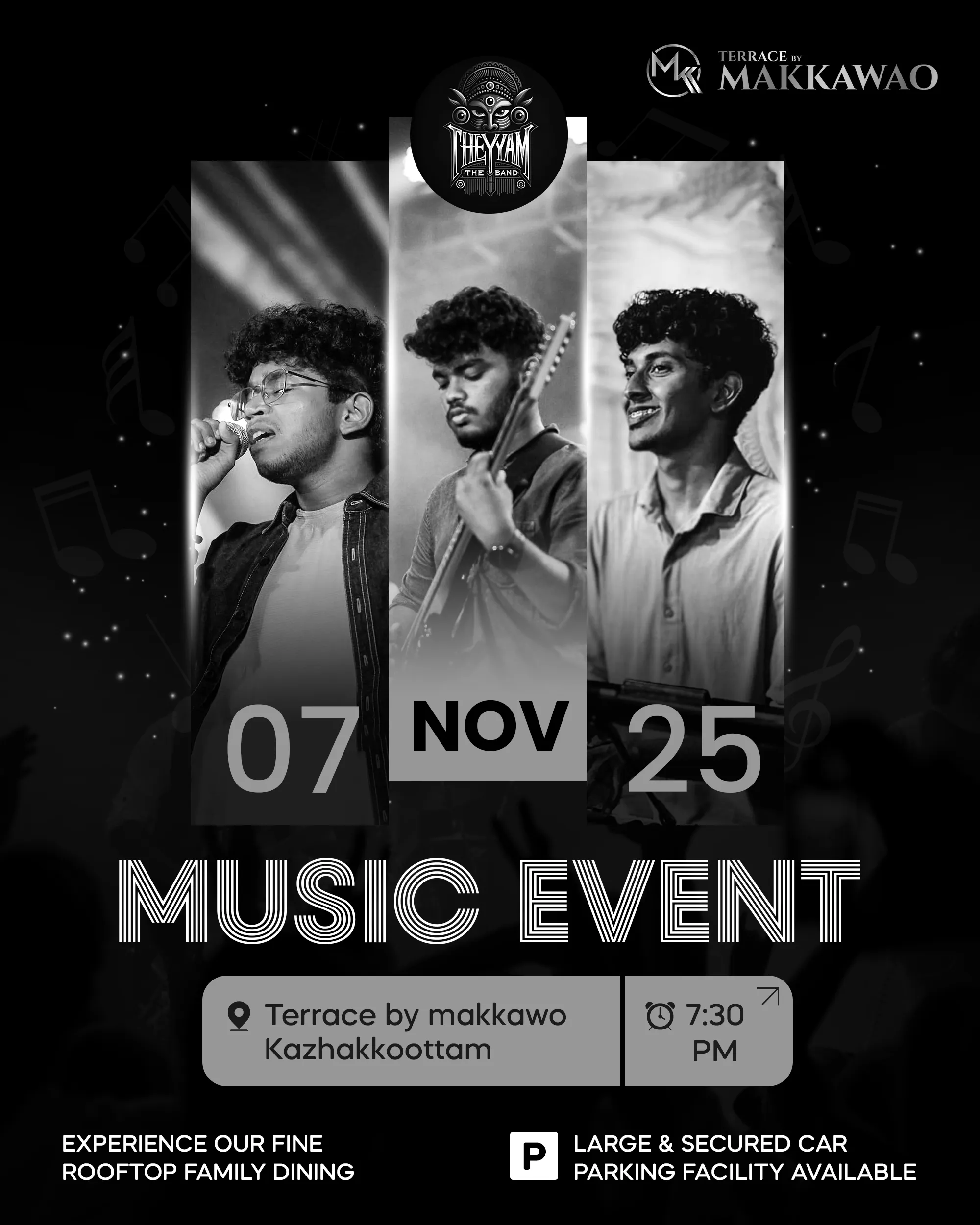Terrace by Makkawao Music Event Poster