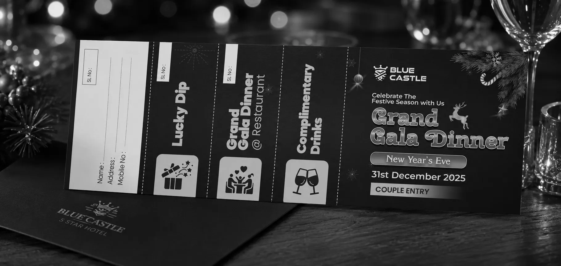 Blue Castle Grand Gala Dinner Voucher