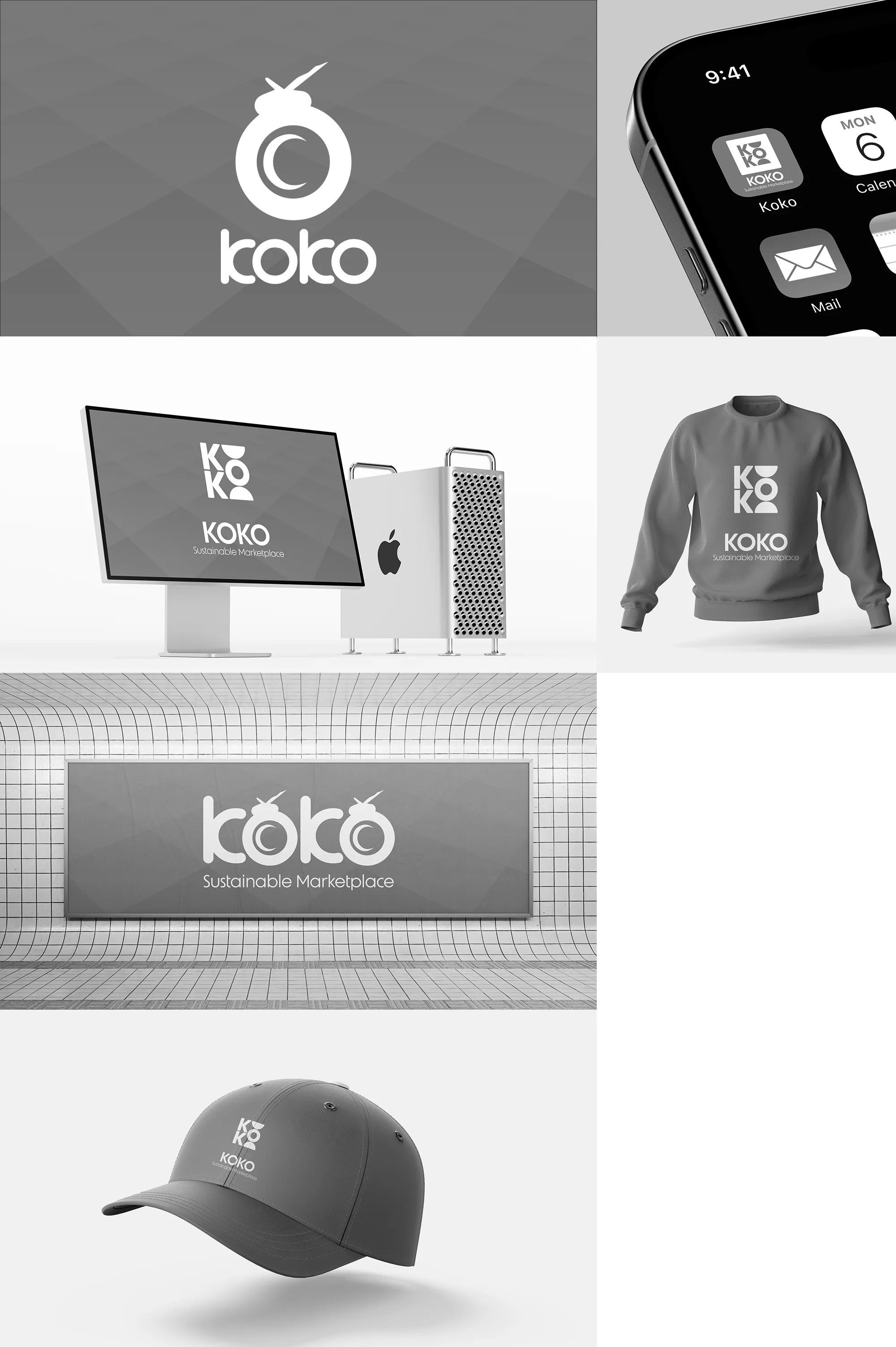 Koko Sustainable Marketplace Branding